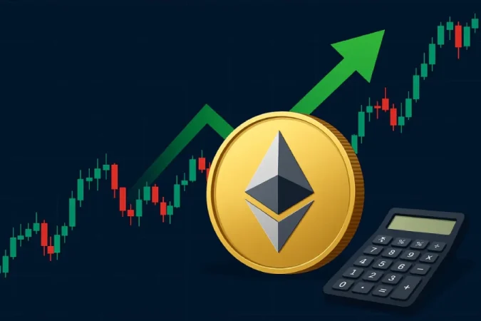 eth staked trend